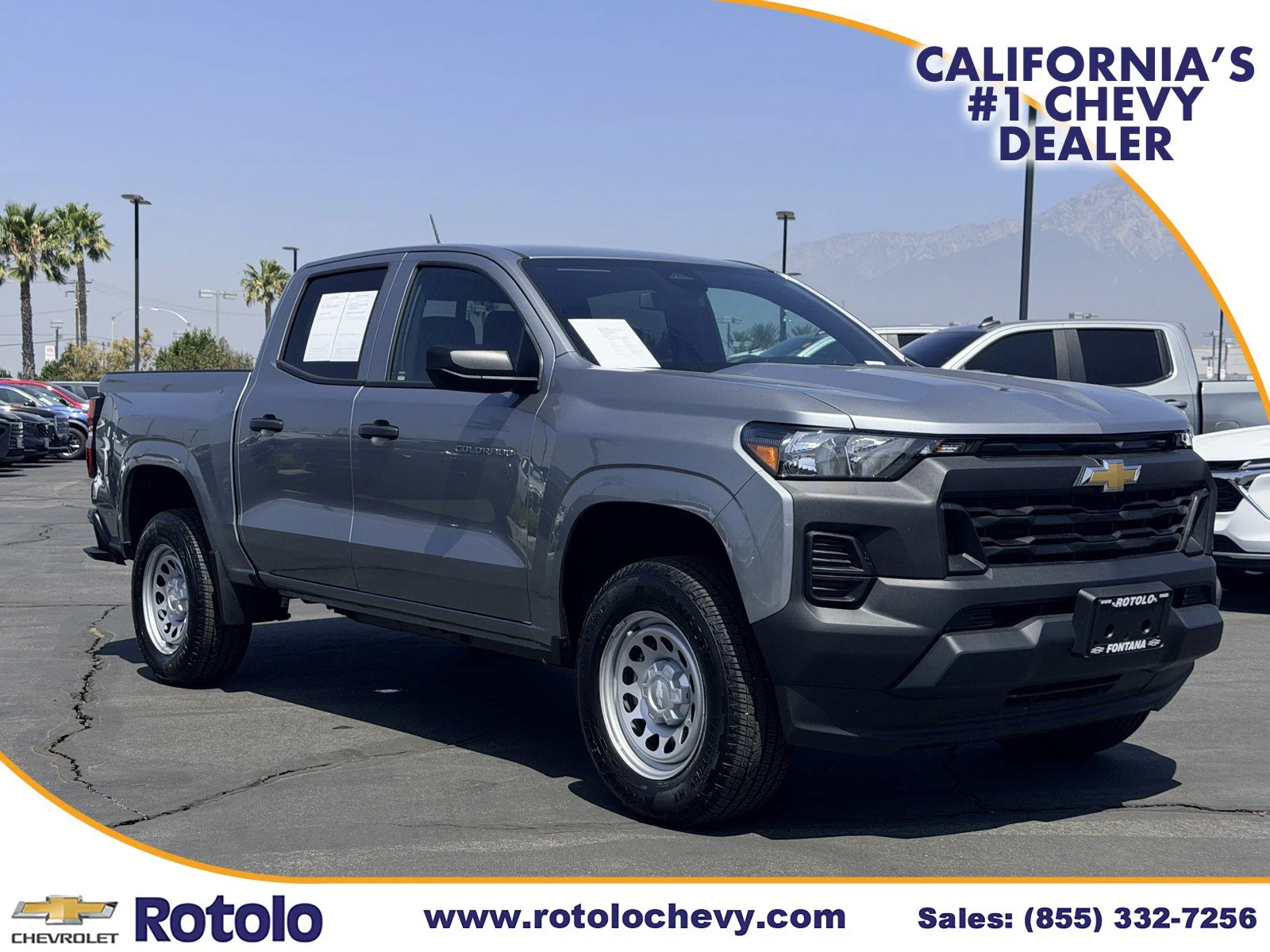 Used 2026 Sterling Gray Metallic Chevrolet 2WD Work Truck image 1