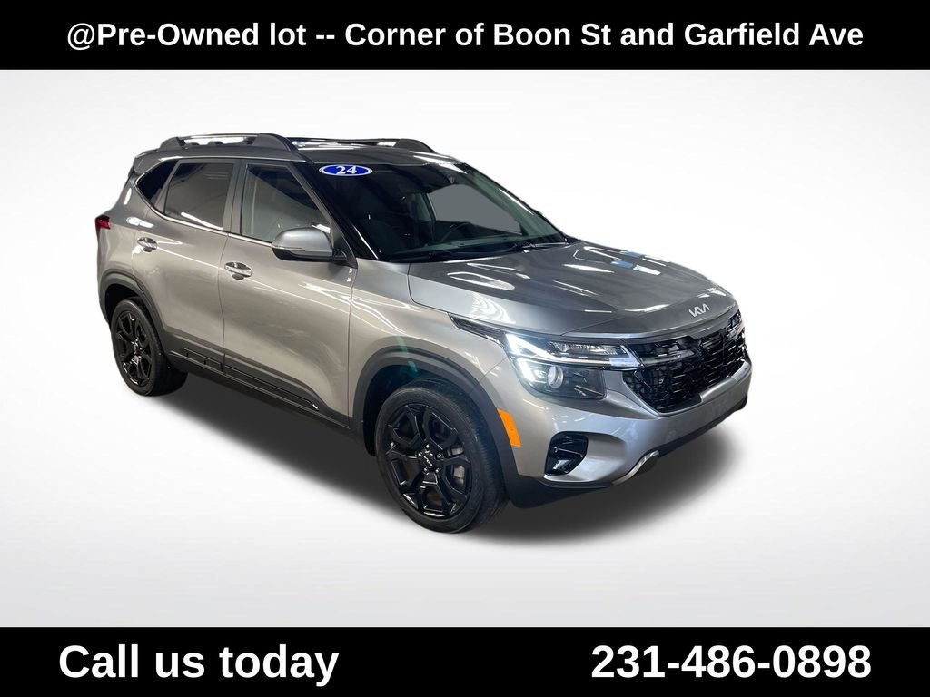 Used 2024 Gray Kia X-Line image 7