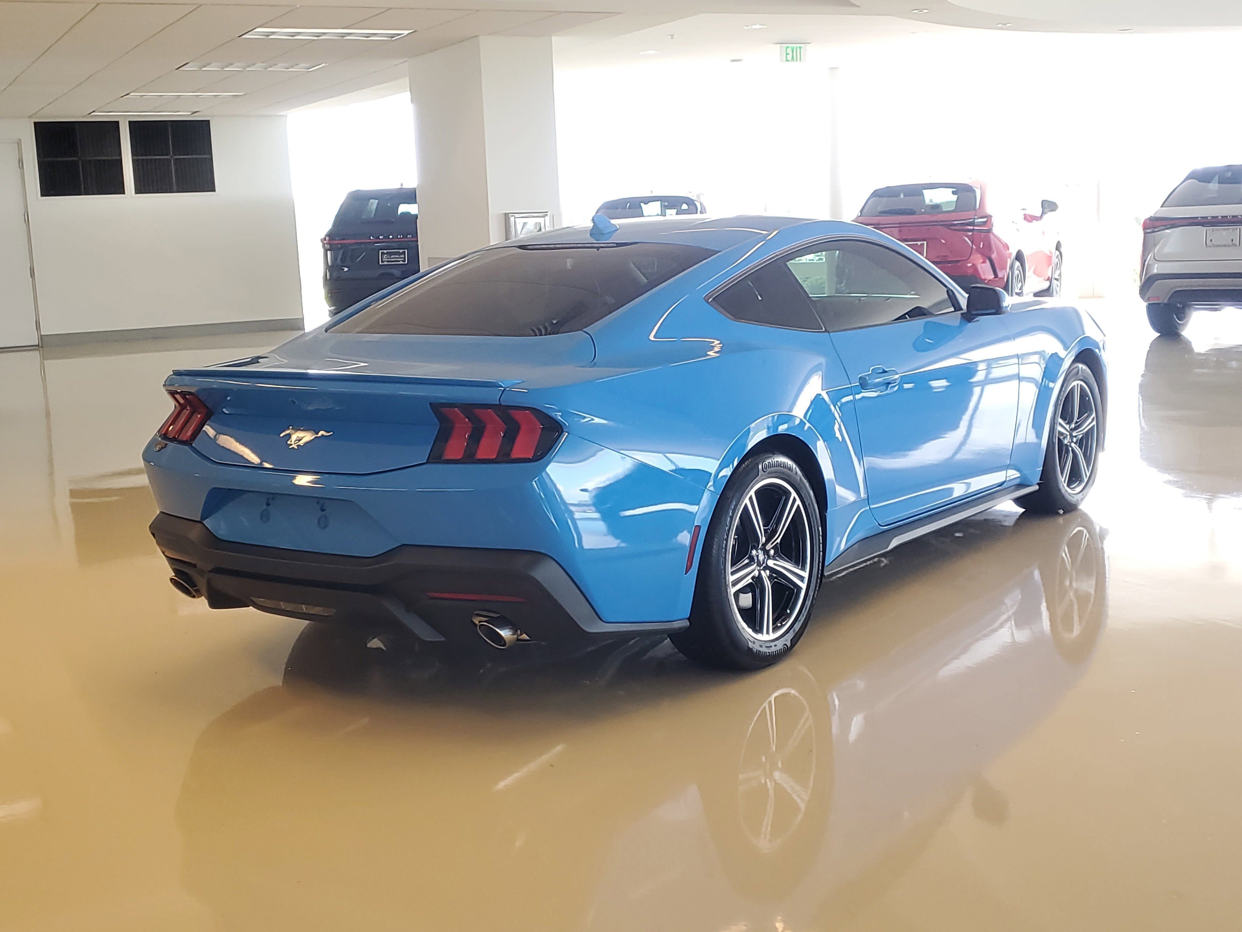 Used 2025 Grabber Blue Metallic Ford EcoBoost Premium image 10