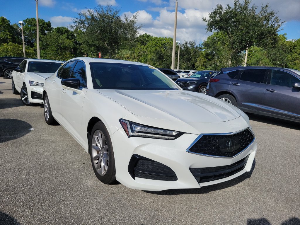 Used 2021 White Acura Base image 1