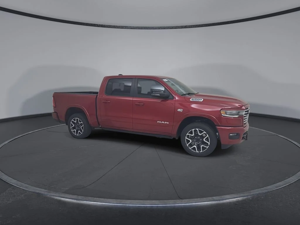 New 2026 Molten Red Pearl-Coat Exterior Paint RAM Laramie image 2