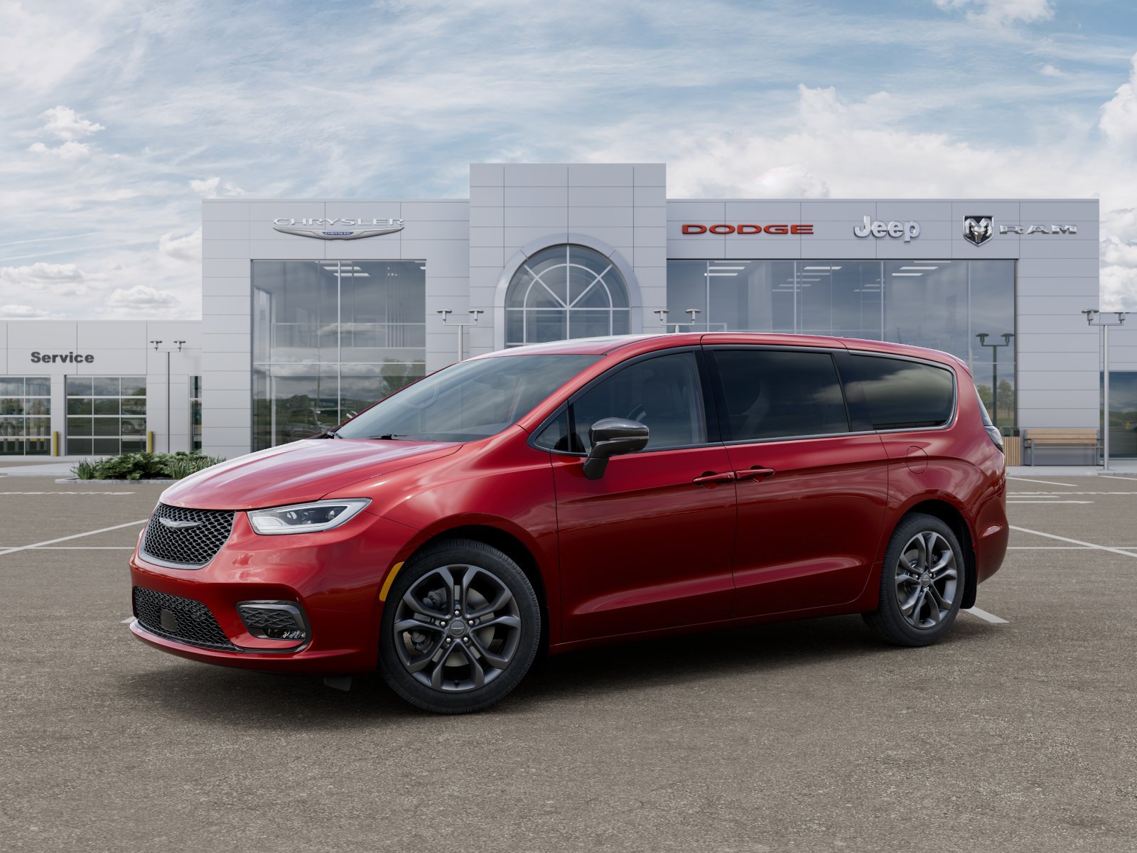 New 2026 Red Hot Pearl-Coat Exterior Paint Chrysler Select image 28
