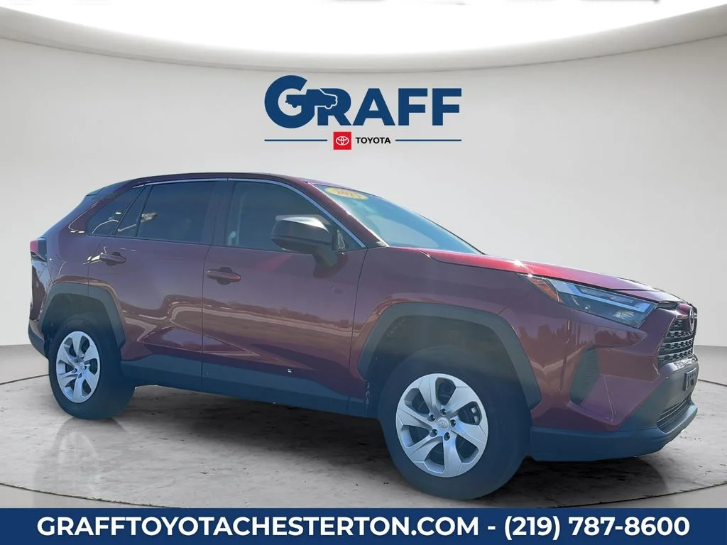 Used 2025 Red Toyota LE image 4