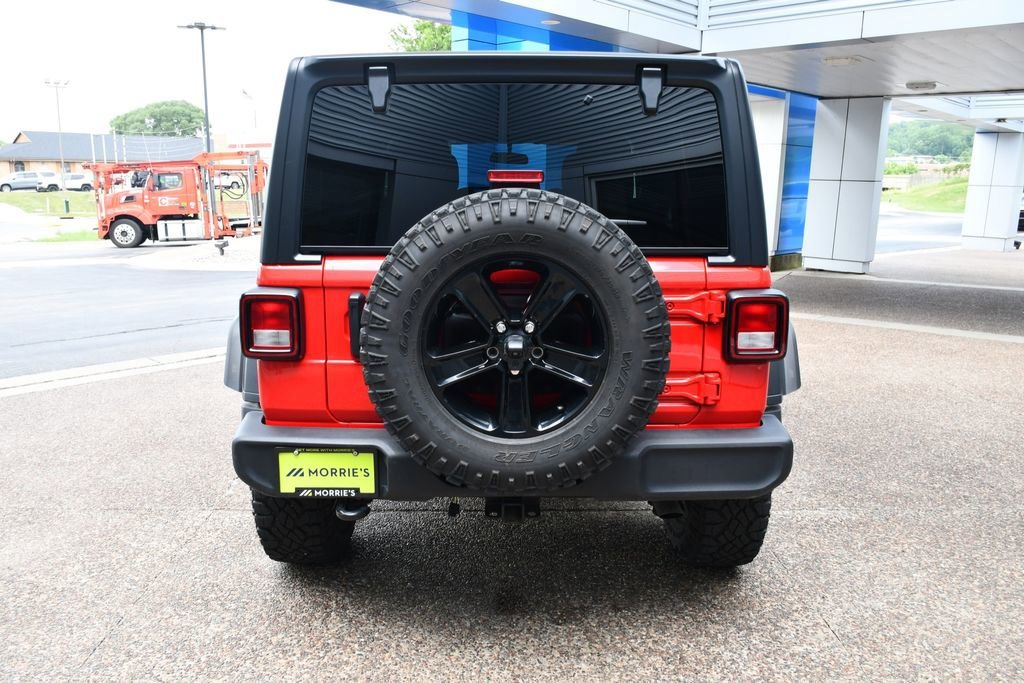 Used 2021 Red Jeep Unlimited Sport S image 6