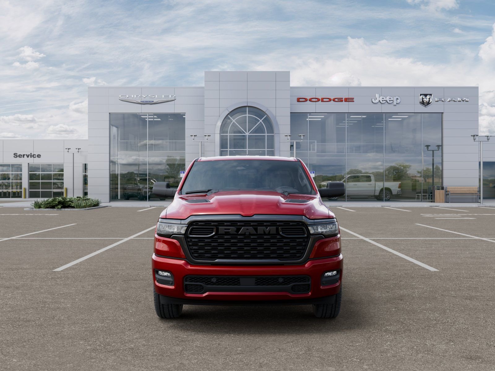 New 2026 Molten Red Pearl-Coat Exterior Paint RAM Express image 6