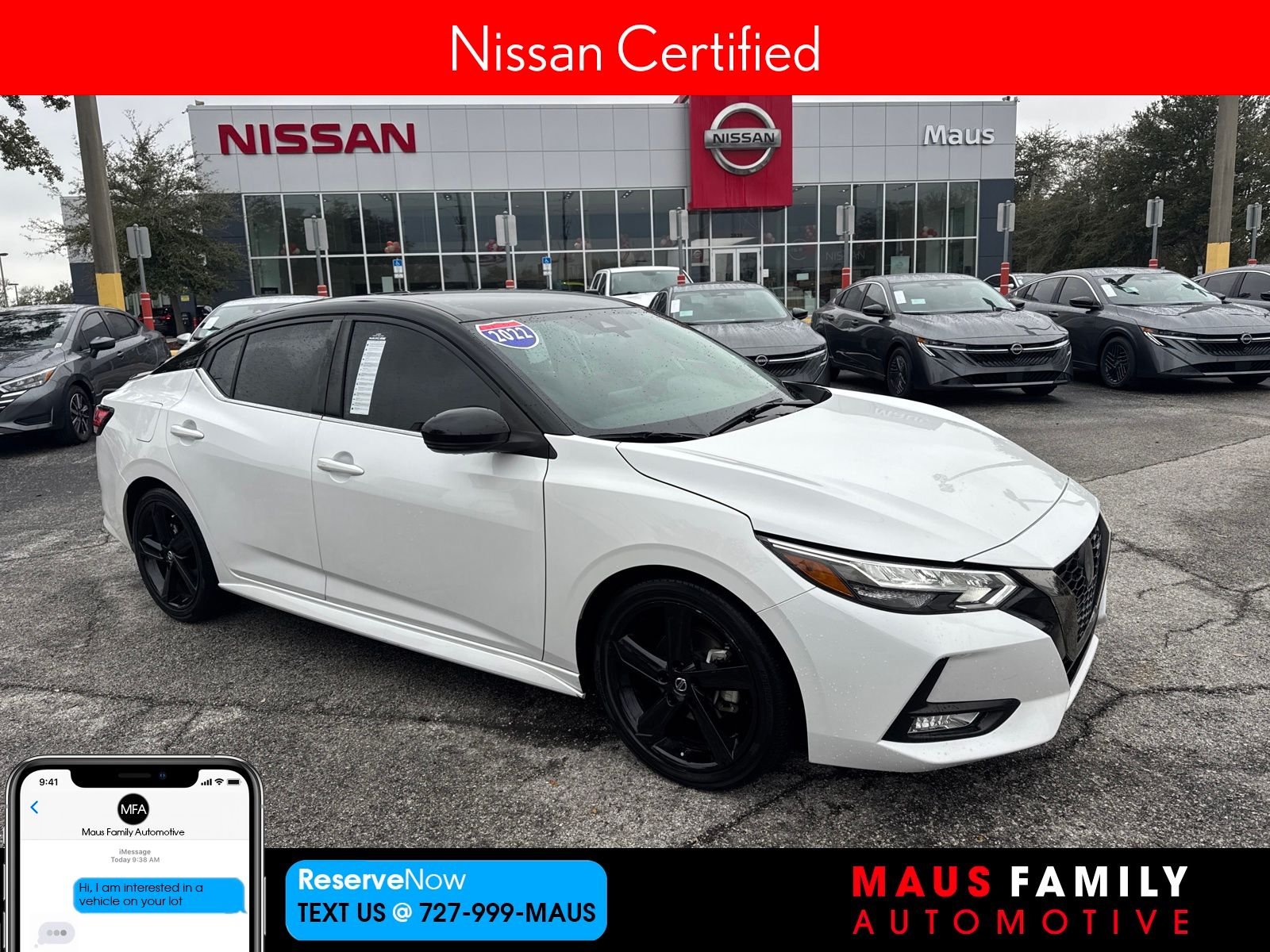 2022 Nissan Sentra SR