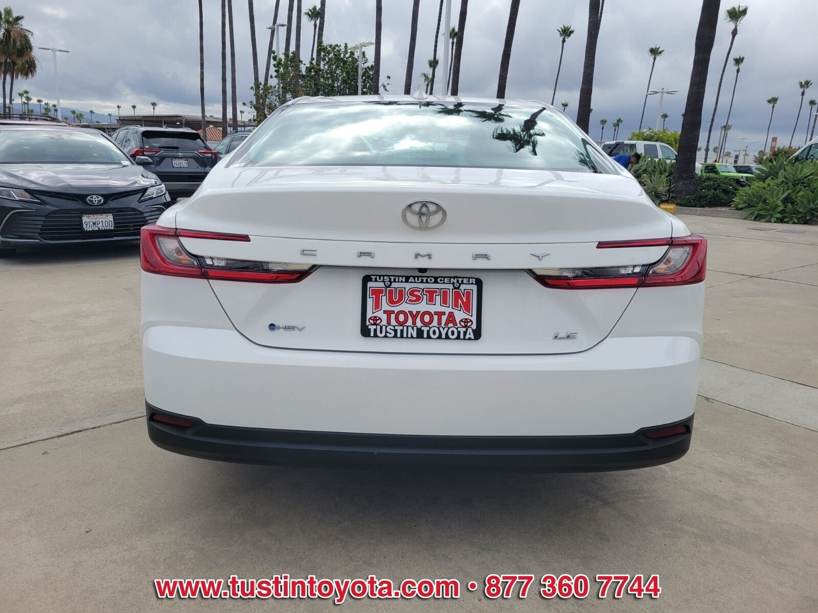Certified Used 2025 White Toyota LE image 5