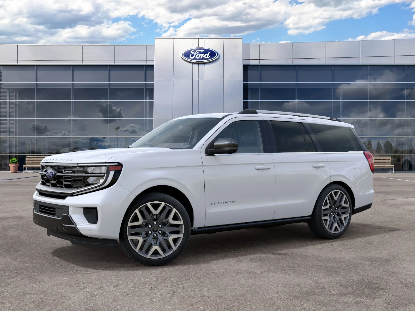 New 2027 Star White Metallic Tri-Coat Ford Platinum image 36