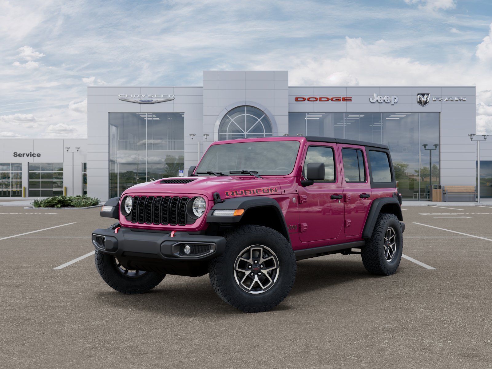 New 2026 Tuscadero Pearlcoat Jeep Rubicon image 1