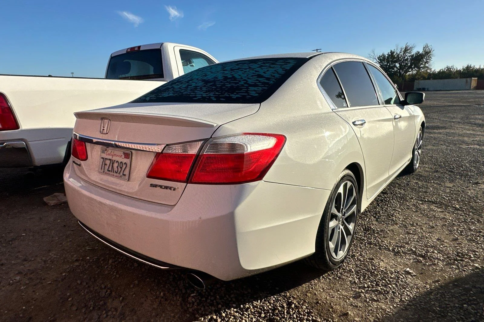 Used 2014 WHITE Honda 4DR image 5
