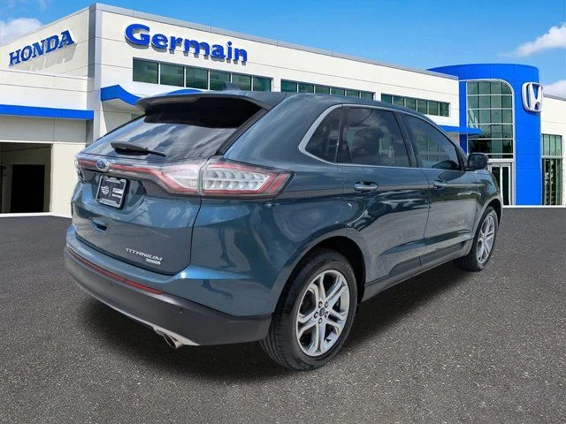 Used 2016 Blue Metallic Ford Titanium image 5