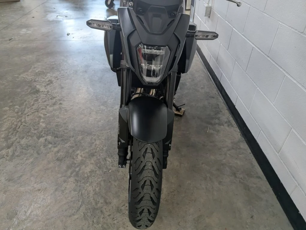 New 2025 MATTE BLACK METALLIC Honda Powersports  image 3