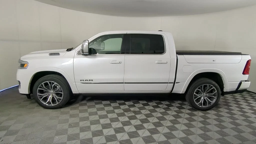New 2026 Ivory White Tri-Coat Pearl-Coat Exterior Paint RAM Tungsten image 8