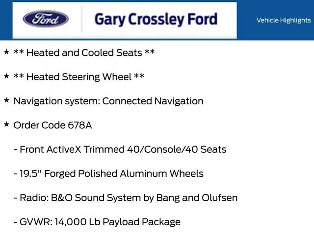 Used 2026 Oxford White Ford Lariat image 12
