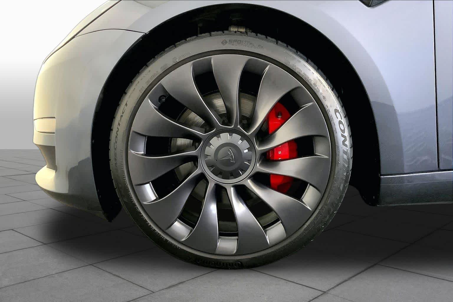 Used 2023 Deep Blue Metallic Tesla Performance image 10