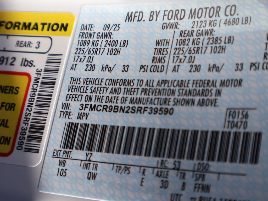 Used 2025 Oxford White Ford Big Bend image 40