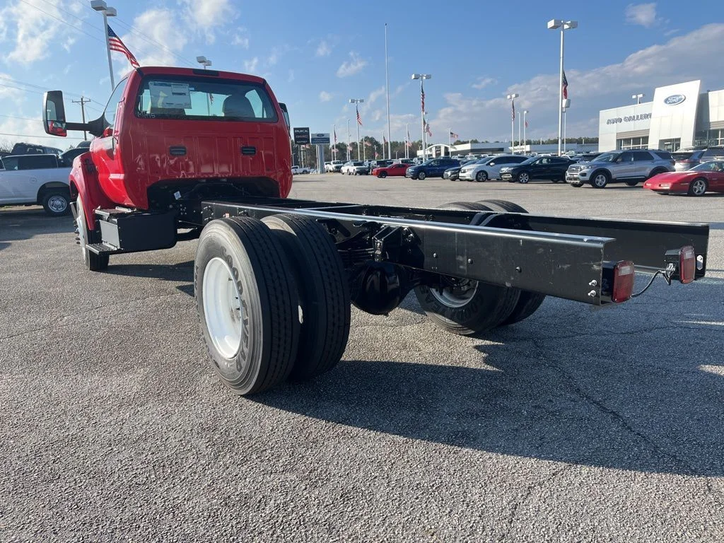New 2025 Race Red Ford F-750 SD Gas Straight Frame image 7
