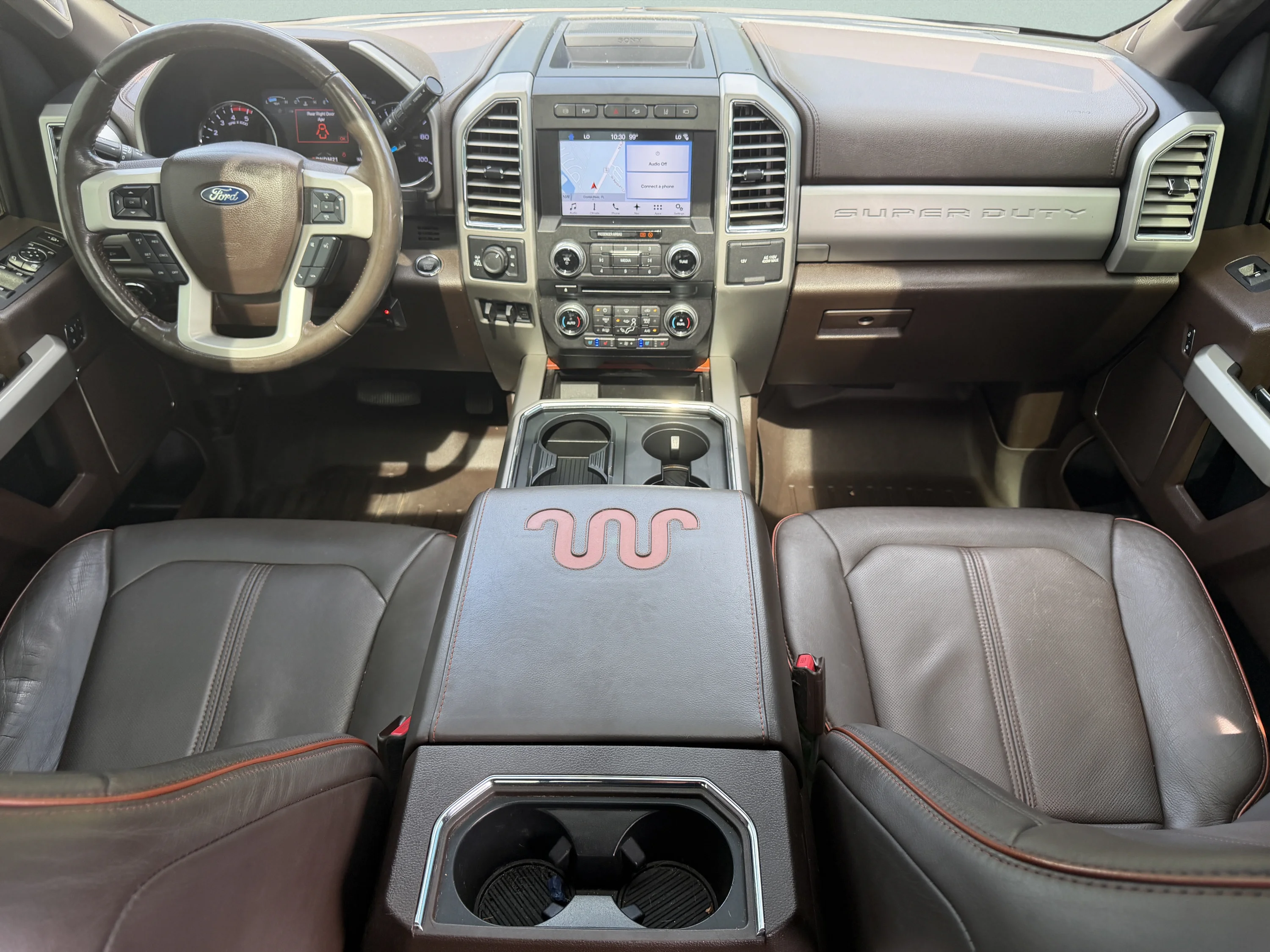 Used 2017 White Platinum Metallic Tri-Coat Ford King Ranch image 21