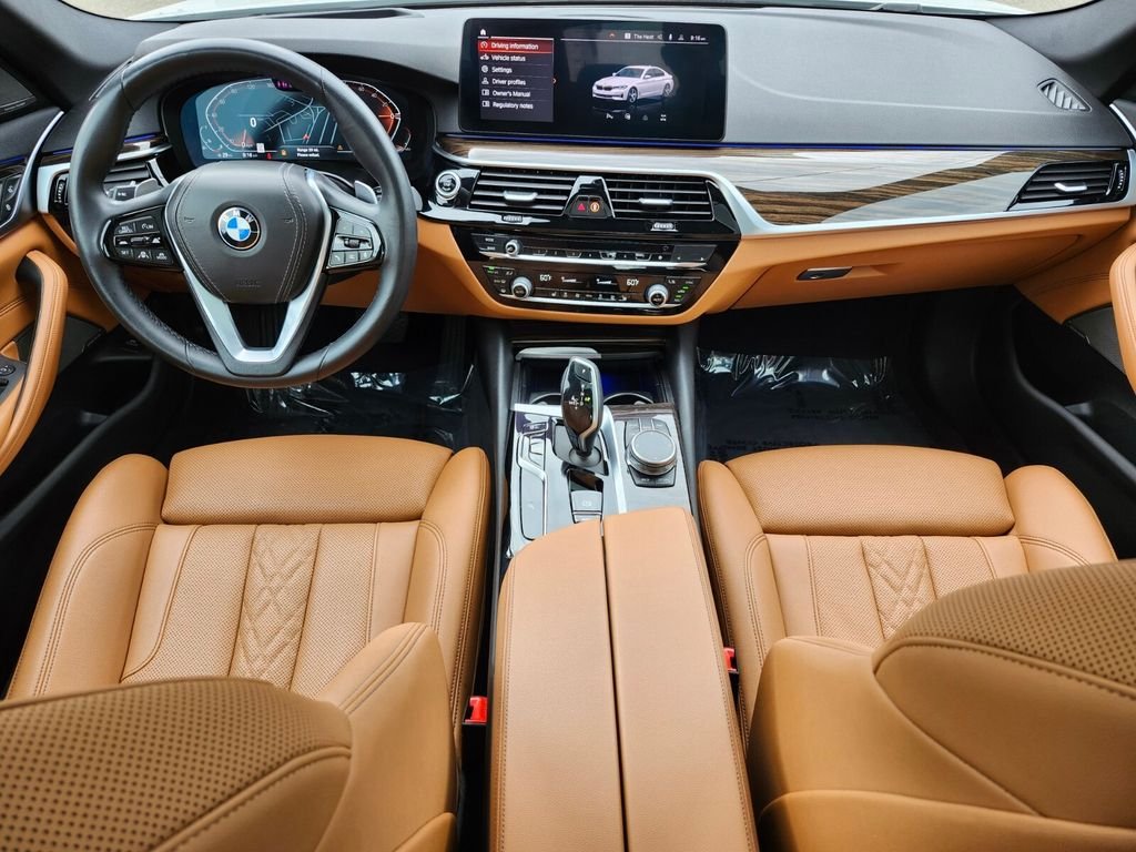 Certified Used 2023 White BMW 540i xDrive image 12