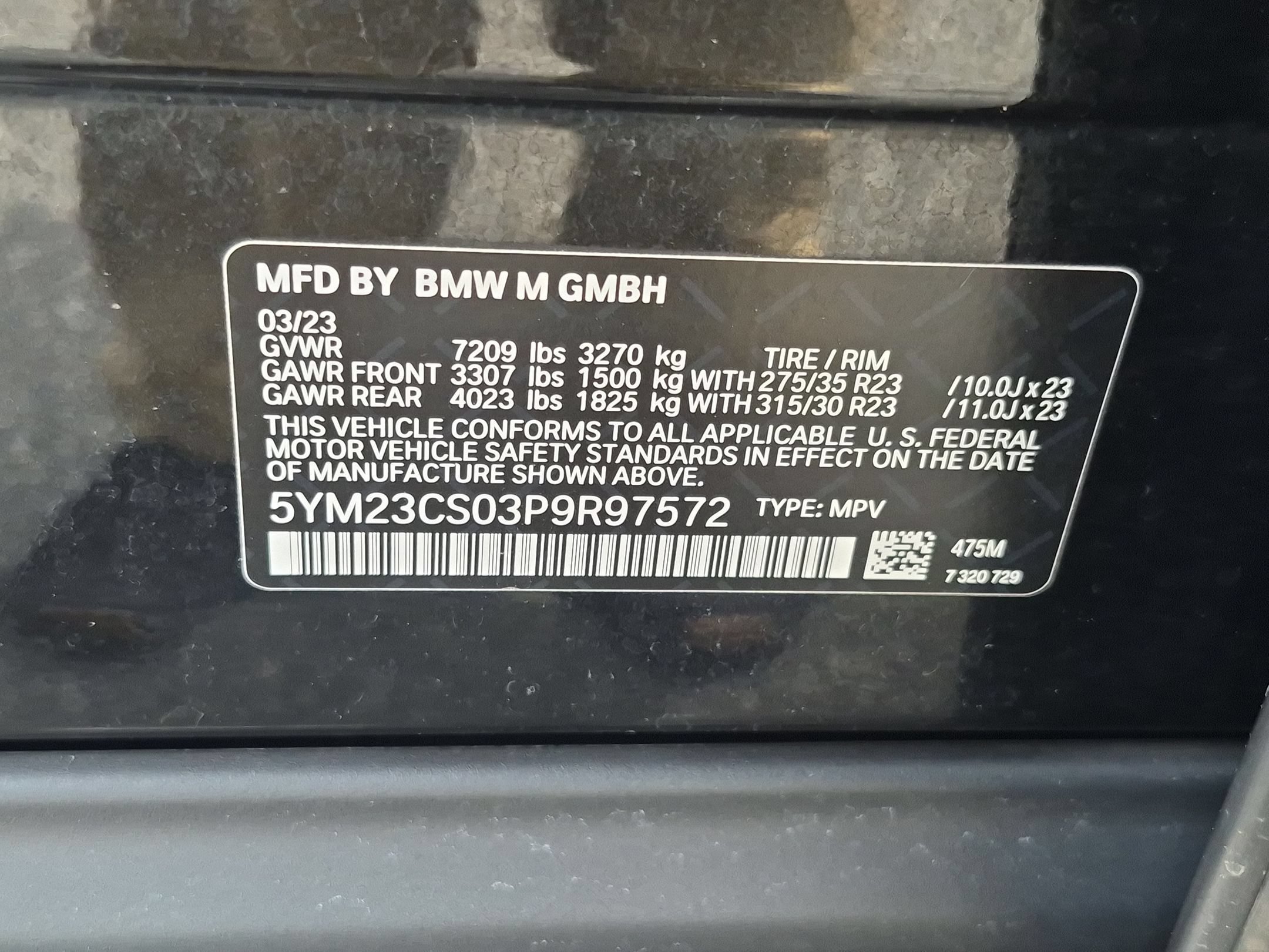 Used 2023 Black Sapphire Metallic BMW Electric/Hybrid image 34