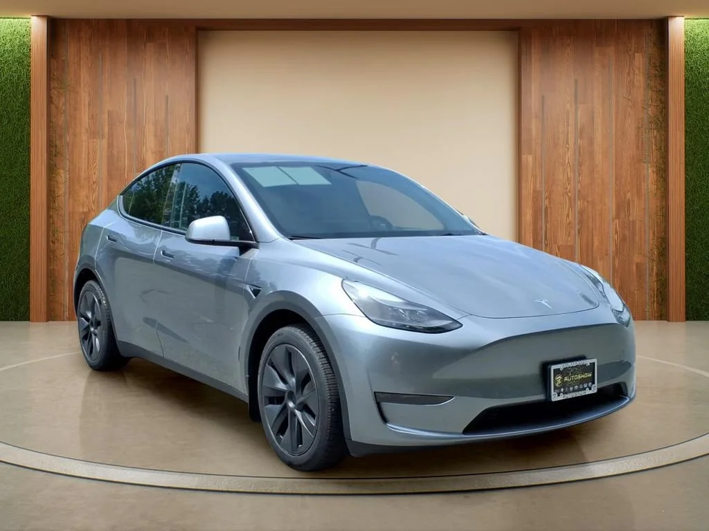 Used 2024 Gray Tesla Long Range Dual Motor All-Wheel Drive image 1