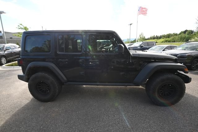 Used 2021 Black Jeep Unlimited Willys image 6