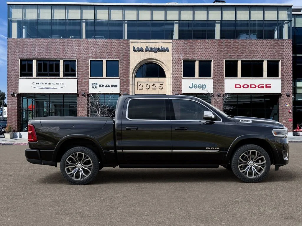 New 2026 Diamond Black Crystal Pearl-Coat Exterior Paint RAM Tungsten image 21
