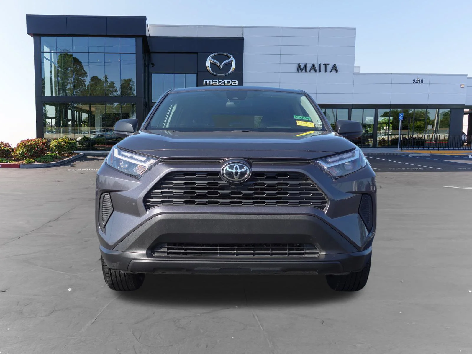 Used 2025 Magnetic Gray Metallic Toyota LE image 8