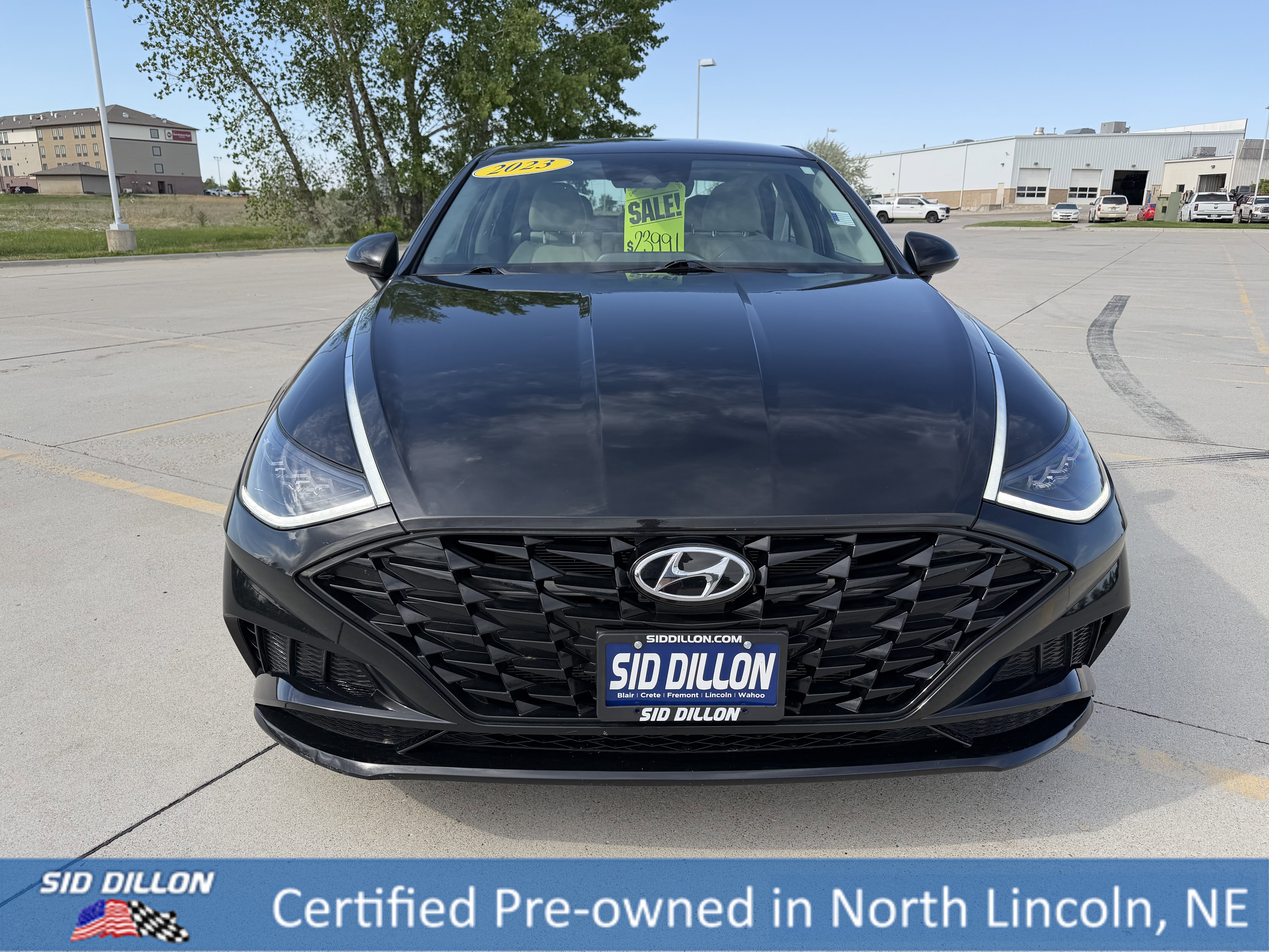 Used 2023 Onyx Black Hyundai SEL image 4