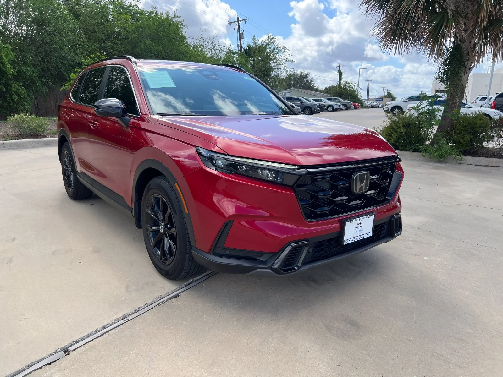 Used 2024 Radiant Red Metallic Honda HYBRID 2WD SPORT-L image 8