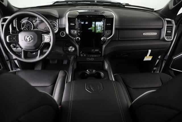 New 2026 Bright White Clear-Coat Exterior Paint RAM Laramie image 24