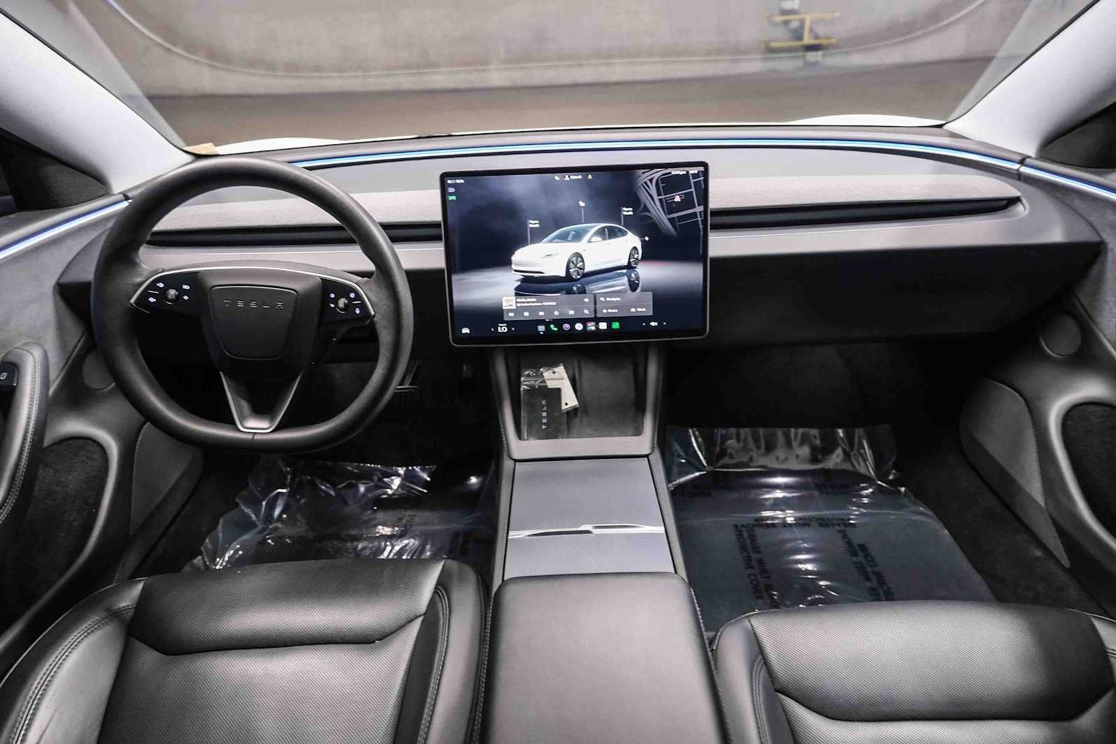 Used 2024 Pearl White Multi-Coat Tesla  image 13