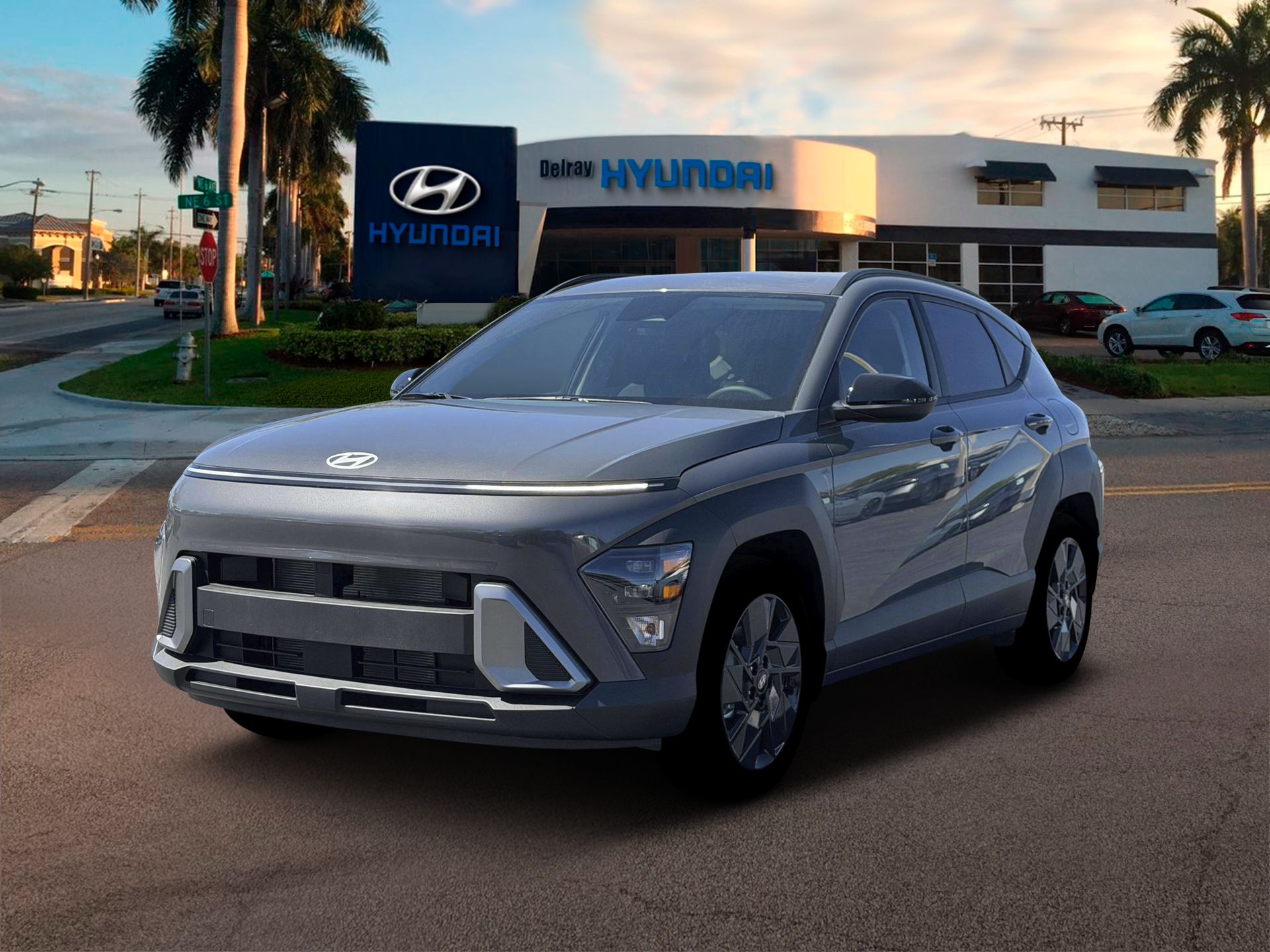 New 2026 Gray Hyundai SEL Sport image 1