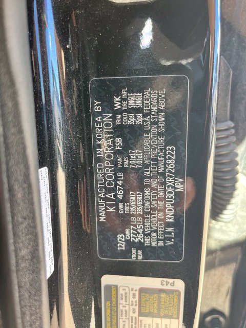 Used 2024 Black Kia LX image 13