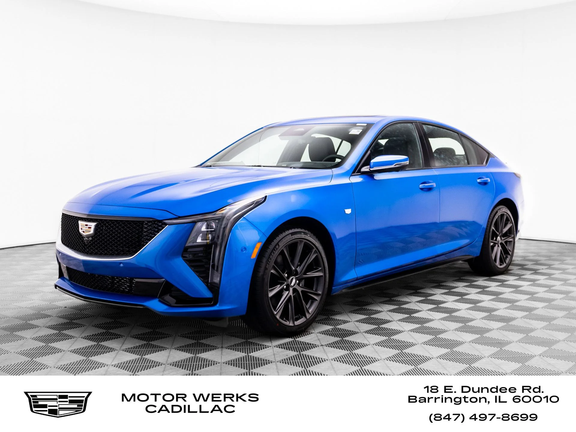 New 2026 Blue Cadillac Sport image 1