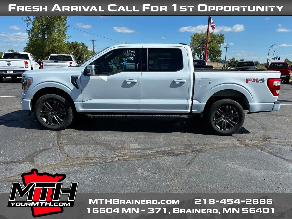 Certified Used 2022 White Ford Lariat image 5