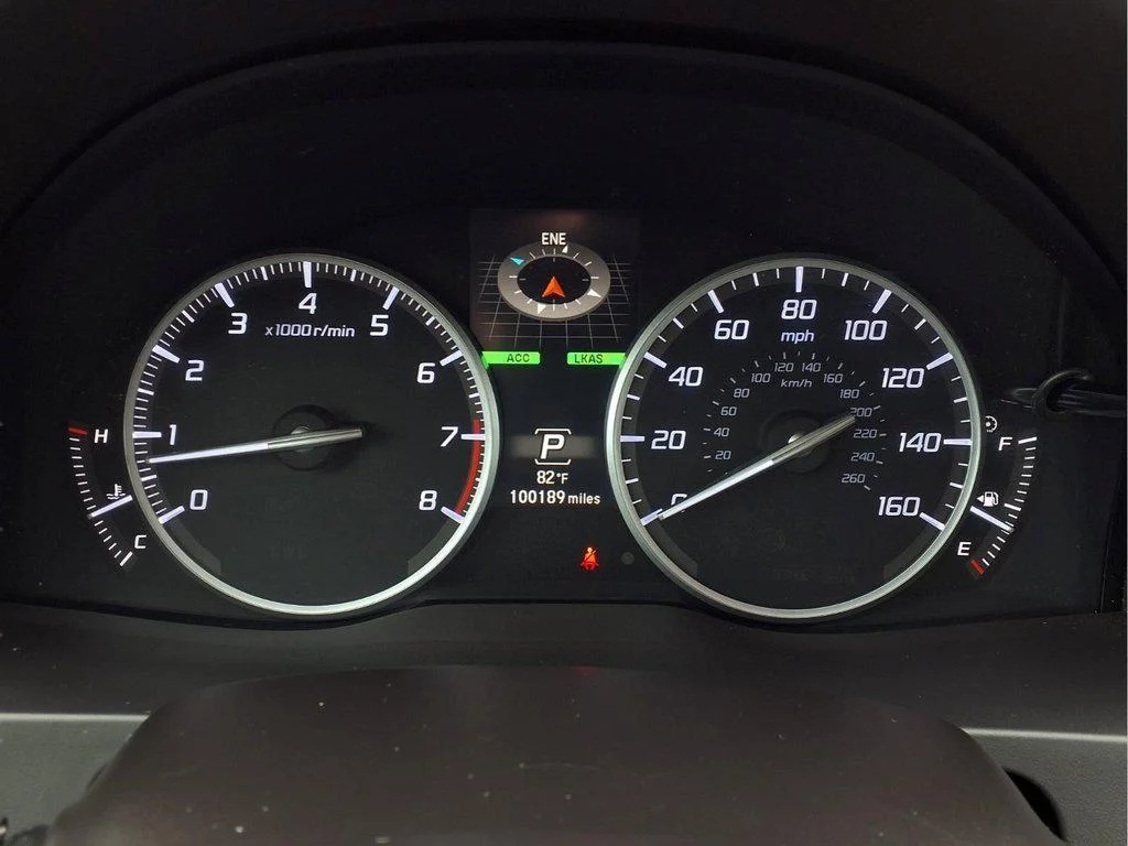 Used 2017 Fathom Blue Pearl Acura FWD w/Advance Pkg image 18