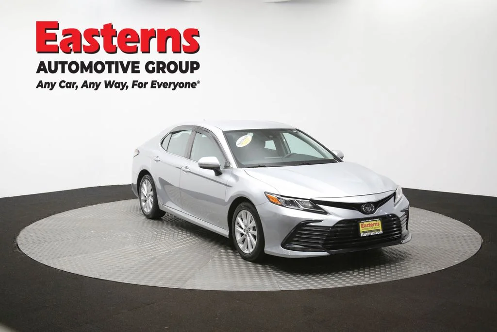 Used 2021 Silver Toyota LE image 41