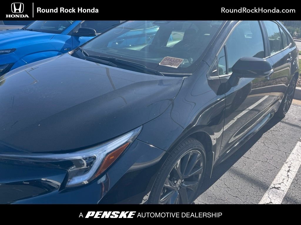 Used 2026 Midnight Black Metallic Toyota SE image 1