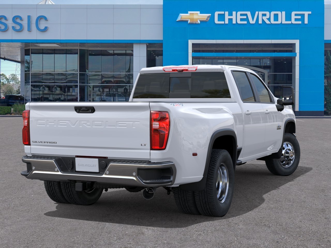 2026 Chevrolet Silverado 3500 HD LT DRW White at Classic Elite Chevrolet Hwy 6