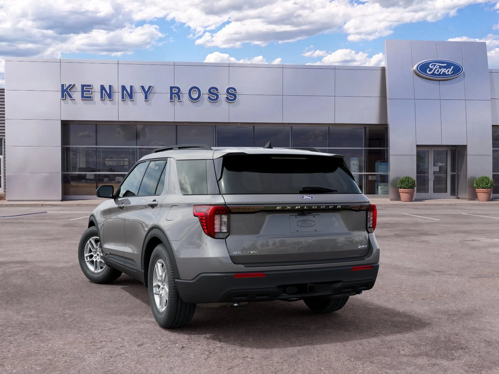 New 2027 Carbonized Gray Metallic Ford Active image 4