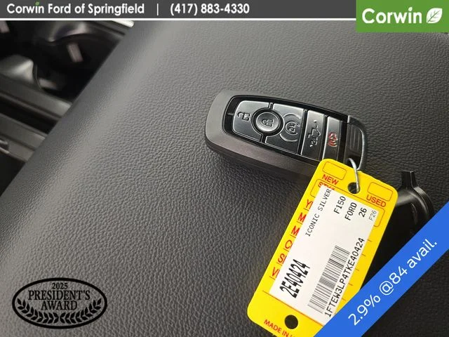 New 2026 Iconic Silver Metallic Ford XLT image 31