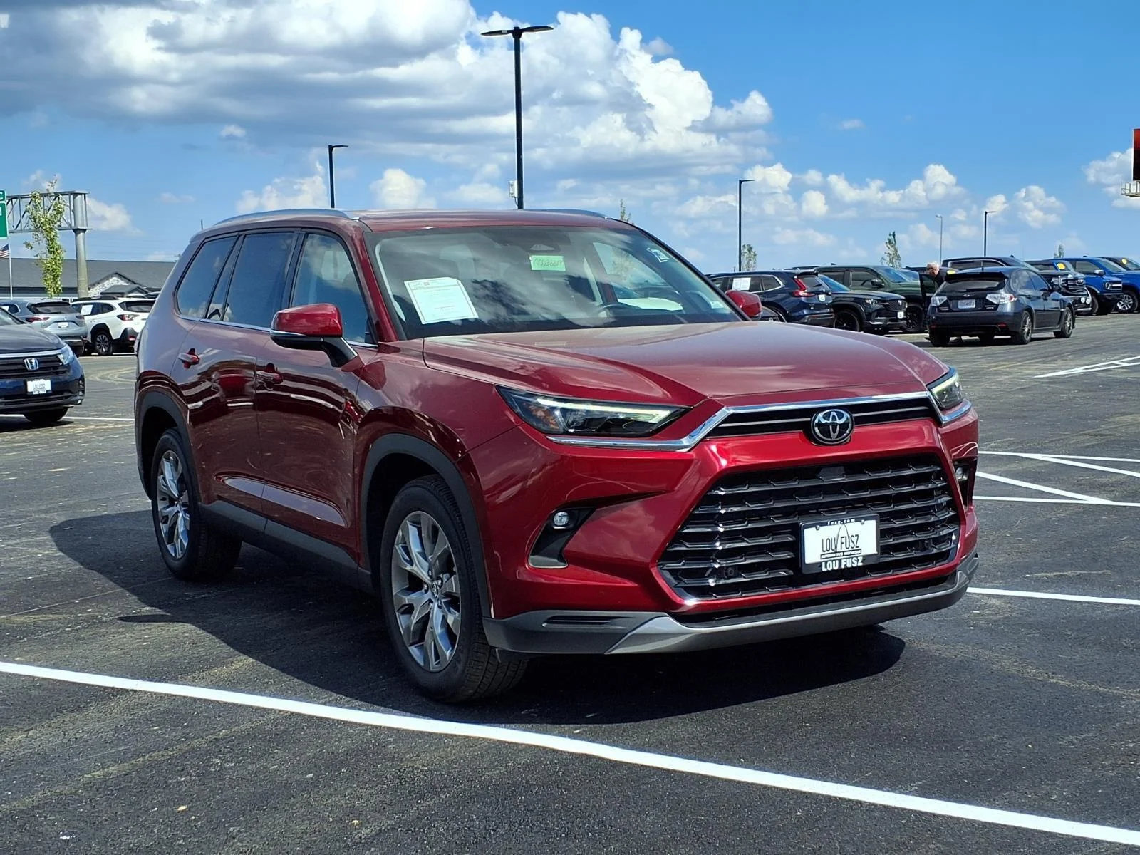 Used 2024 Ruby Flare Pearl Toyota Limited image 28