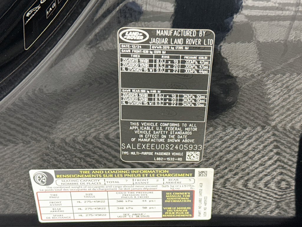 Certified Used 2025 Black Land Rover X image 26