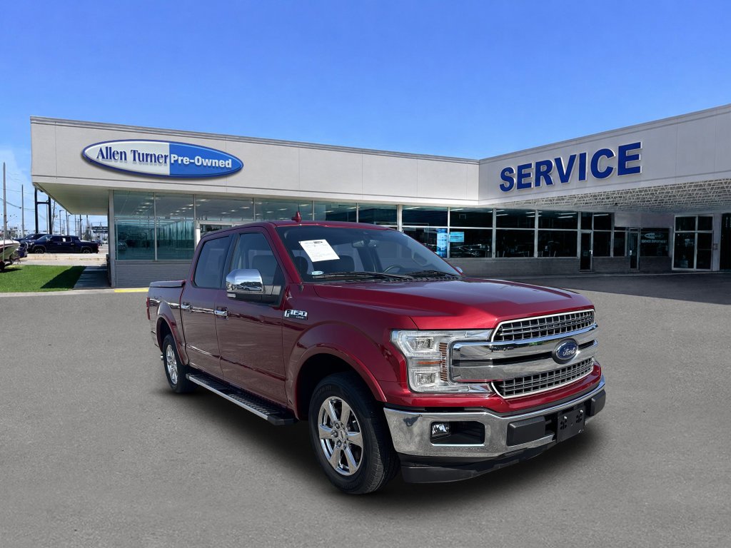 Used 2018 Ruby Red Metallic Ford Lariat image 2