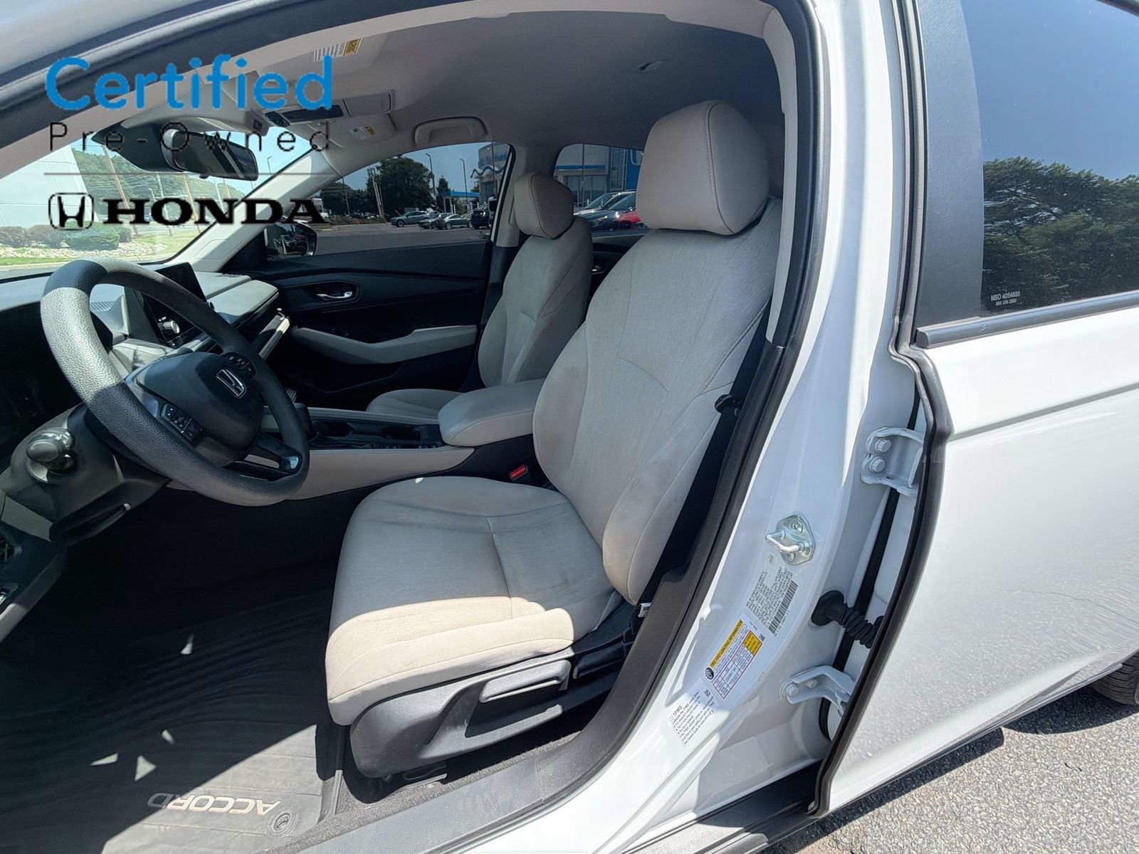 Certified Used 2024 Platinum White Pearl Honda LX image 54