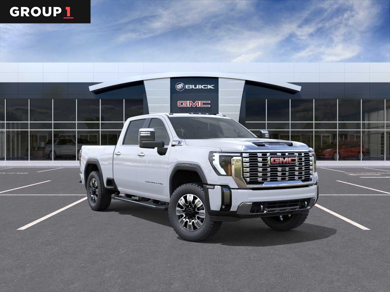 New 2026 Glacier White Tricoat GMC Denali image 1
