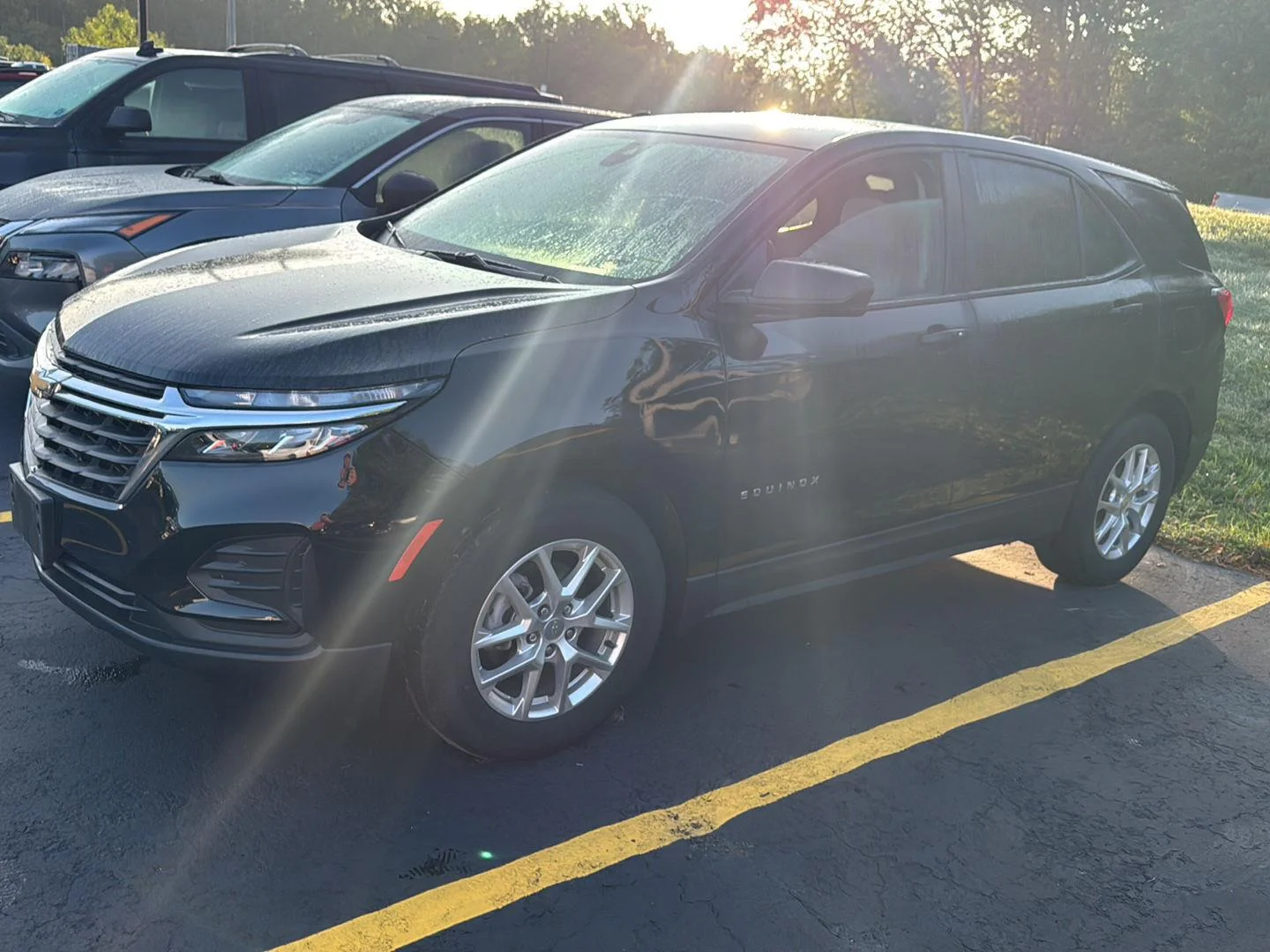Used 2024 Mosaic Black Metallic Chevrolet LS image 6