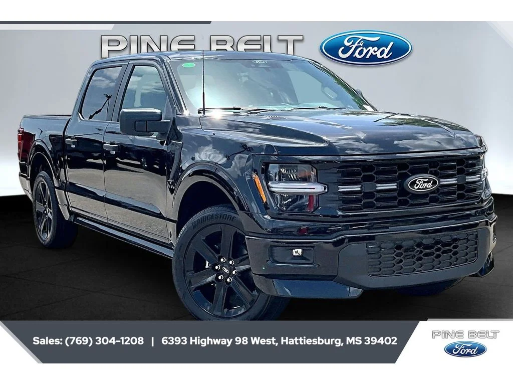 New 2026 Agate Black Metallic Ford STX® image 1