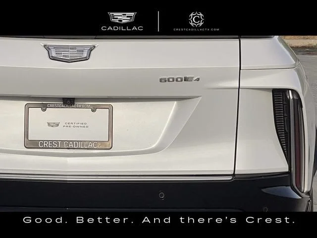Used 2024 Crystal White Tricoat CADILLAC Luxury 2 image 6